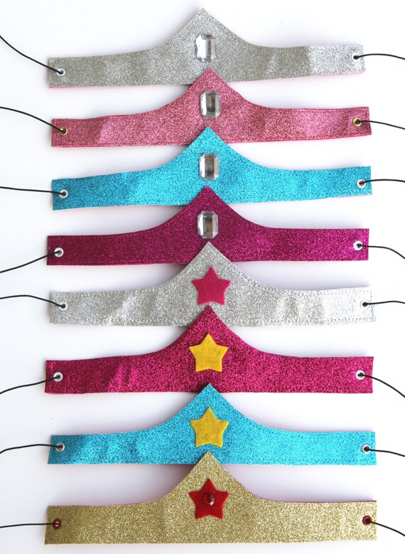 Kids Halloween Accessory - Girls Sparkle Crown - Comfortable and adjustable - Superhero and princess accessory - Halloween Costume Crown Il_570xn