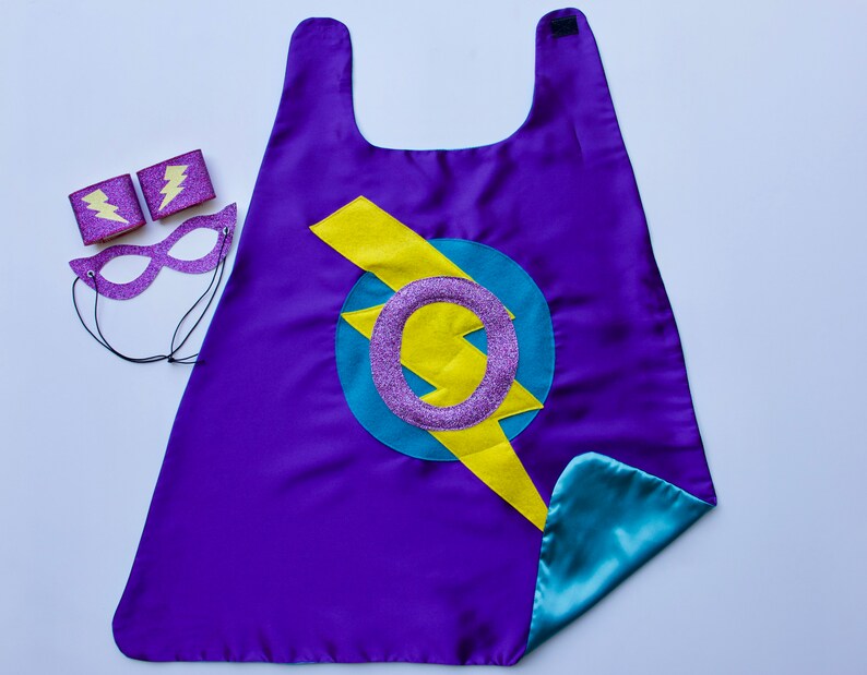 Girls Dress up Costume SUPERHERO 3 Piece Costume Includes Etsy