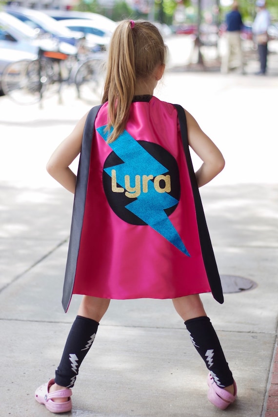 SPARKLE FULL NAME Personalized Sparkle Superhero Cape - High quality sparkle design - fast shipping - girl birthday gift Il_570xn