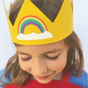 Childs RAINBOW COSTUME / Rainbow party / Halloween ready / Kids halloween costumes / Rainbow Brite / Rainbow baby costume / Superkidcapes image 7
