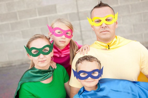 30 Pack Super Hero Masks Choose From 8 Colors BEST Selling Super