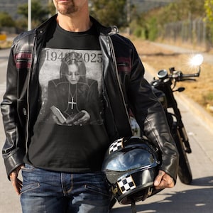 Ozzy 1948-2025 shirt canva bella