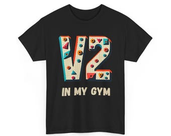 Funny Climbing T-Shirt, Bouldering Graphic Tee, Climber Gift, Sports Shirt, Rock Climbing Top