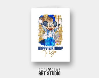 Walt Disney World | Mickey Mouse Design | 8 Greetings