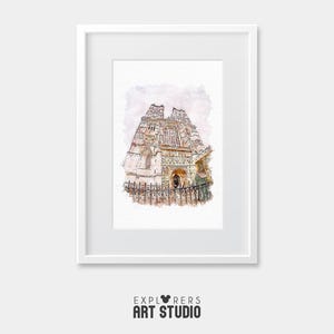 Westminster Abbey-kunstafdruk | Brits kunstontwerp