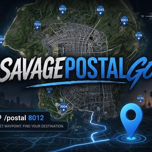 SavagePostalGo: FiveM PostNavigation Script – Wegpunkte sofort setzen