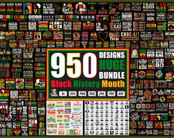Black History Month SVG png Huge Bundle, Juneteenth svg Png, African American Kwanzaa, Black Pride, Black Lives Matter, We Are Black History