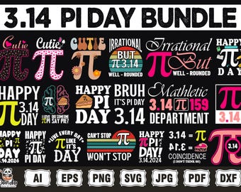 Pi Day SVG png Huge Bundle, Happy Pi Day svg, 3.14  svg, Math Is A Piece Of Pie svg, Butterfly Girls Pi svg, Apple Pie 3.14 svg, Pizza Pi