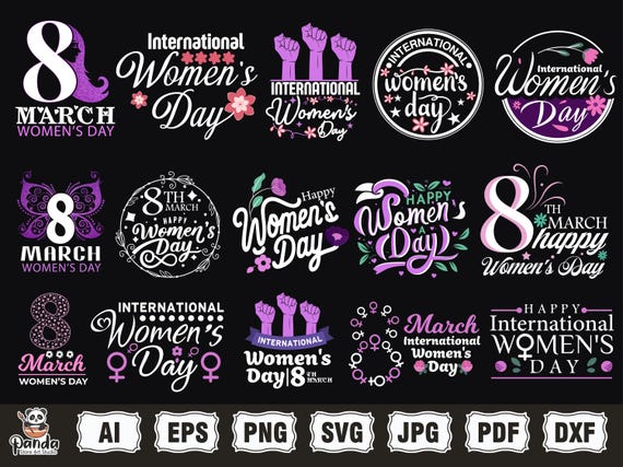 International Women's Day svg png Bundle, Women's Day 2025 svg, 8 march Women's Day Gift, March 8 Women's Day Quotes Design,Strong Women svg