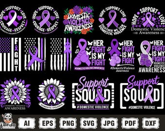 Alzheimer's Awareness Svg Bundle, Purple Ribbon Svg, Dementia Awareness Svg, Memory Loss Svg, Brain Health Svg, Purple Awareness Svg