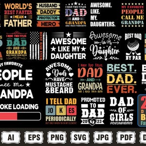 fathers day shirt, fathers day, fathers day svg png, Father&#39;s Day Sublimation Bundle, Best Dad Ever, Dad Shirt, Dad PNG, Happy Father&#39;s Day