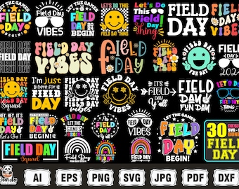 Field Day Vibes svg, I'm just here for field day 2025 svg, field day png, boy and girl field day svg, school field day svg, Field Day Squad