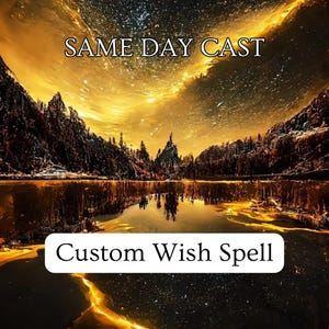 Custom Wish Spell – Personalized Manifestation Ritual for Your Deepest Desire