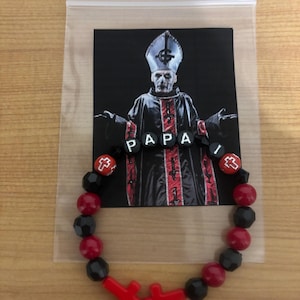 Papa Emeritus Kandi Bracelet