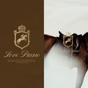 Old Money Logo Design | Logo Design | Crest Logo | Equestrian Logo | Horse Logo