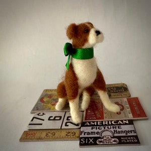 Needle Felted Boxer Puppy