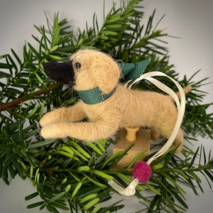 Ornament - Black Mouth Cur Dog