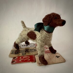 Needle Felted German Shorthair Pointer Puppy