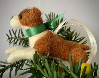 Ornament - Needle Felted Boxer Dog