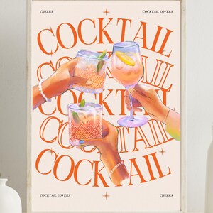 Carteles de cócteles