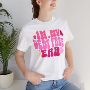 Financial Freedom Unisex Tee, Dave Ramsey Inspired T-Shirt, Debt Free Shirt, Budgeting Apparel, Money Management Clothing