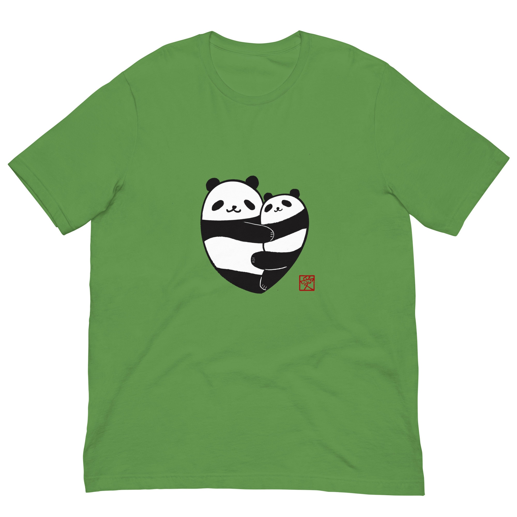 Panda Love T-shirt, Follow Your Heart Shirt, Kawaii Panda