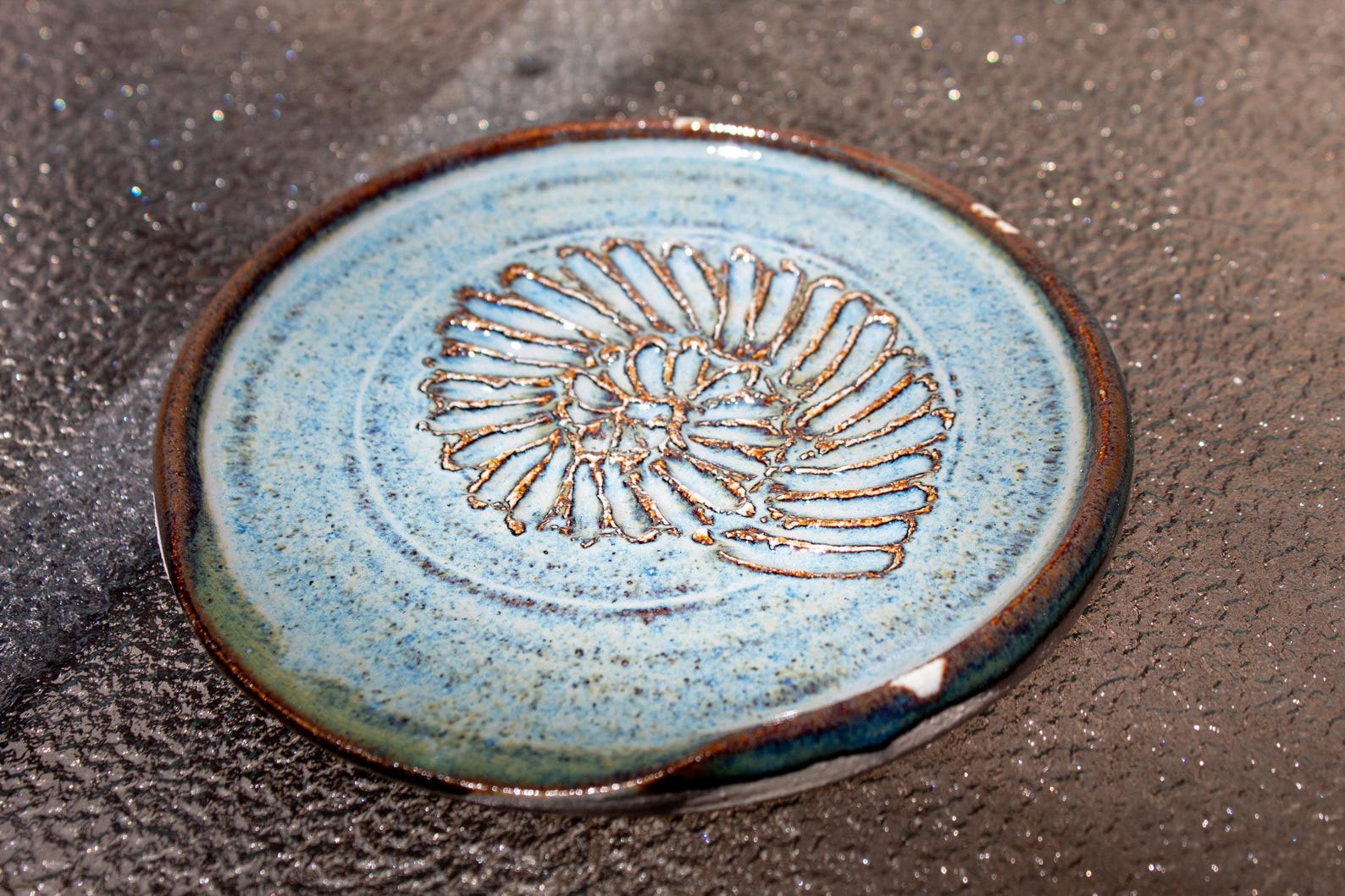 Ammonite Garlic Grater