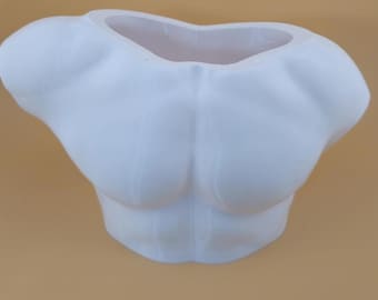 Male body vase