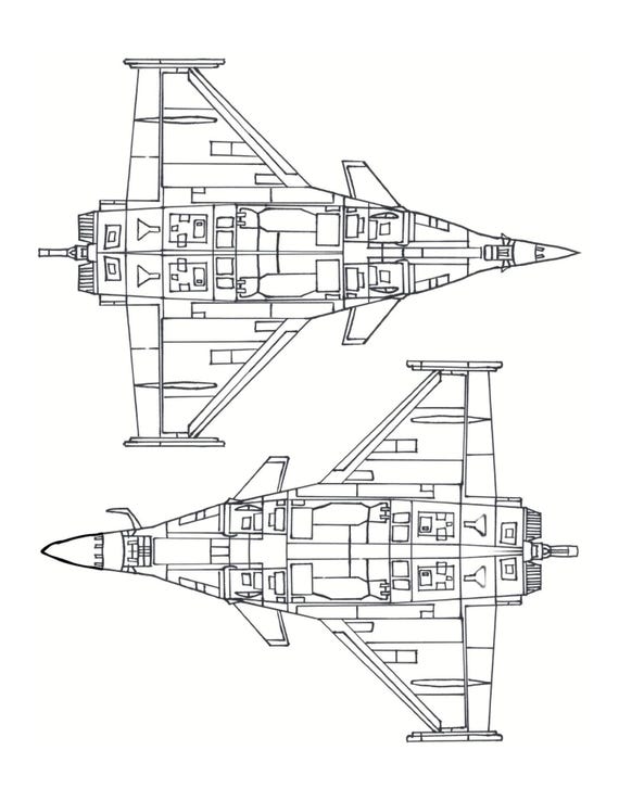 Modern Aviation and Space Vehicles Coloring Book, Aviation Coloring Book, Space Vehicles Coloring Book