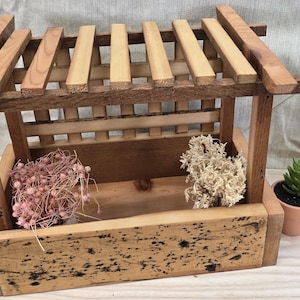 Pergola Indoor Planter, Altholzdach,