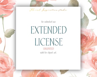 Unlimited Commercial License for Etsy Merchandise, Prints, and Business Use