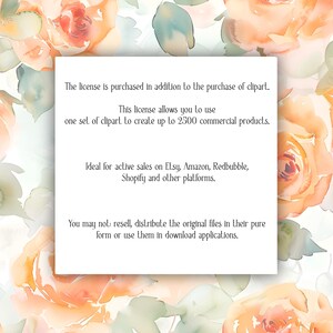 Extended Commercial License for Digital Products - Up to 2500 Sales for Business & Etsy Sellers image 2