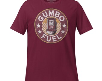 Gumbo Fuel T-shirt – T-shirt Bayou New Orleans met print
