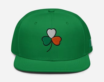 Irish Clover St. Patrick's Day Snapback