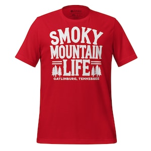 Smoky Mountain Life T-Shirt: Gatlinburg Tennessee Nature Tee
