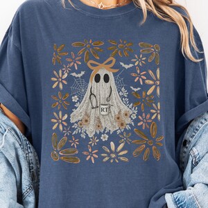 Maglietta RT di Halloween, maglietta Comfort Colors per terapisti respiratori, maglietta autunnale Lung Squad, regalo per pneumologi, maglietta RRT spettrale, maglietta per infermieri RT in terapia intensiva neonatale