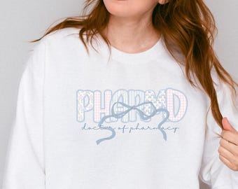 Sudadera PharmD, regalo para doctor en farmacia, suéter de graduación, estudiante de farmacia