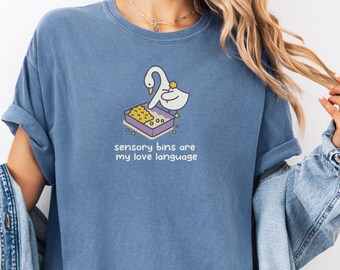 Silly Goose ergotherapie shirt, grappig OT Comfort Colors® T-shirt, COTAs student cadeau, Ota afstudeershirt, OT kerstcadeau idee