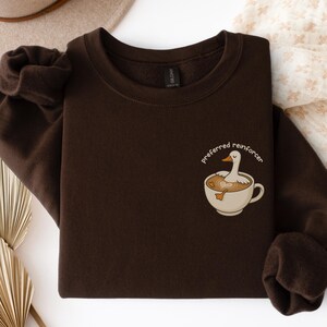 Silly Goose RBT-sweater, grappige ABA-therapeut koffie ronde hals, BCBA gedragsanalist trui, Reinforcement Sped leraar waardering cadeau