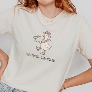 Dumme Gans Verhaltensanalytiker Shirt, niedliches Komfortfarben BCBA Geschenk, lustiges ABA-Therapy-T-Shirt, RBT-Shirt, Verhaltensspezialist Rundhals-T-Shirt