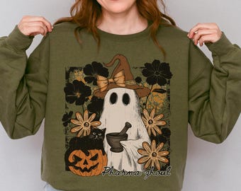Apotheke Tech Halloween Geschenk Sweatshirt | Spooky Apotheker Rundhals | Lustiges Shirt | Bio Still Top | PharmD Pullover