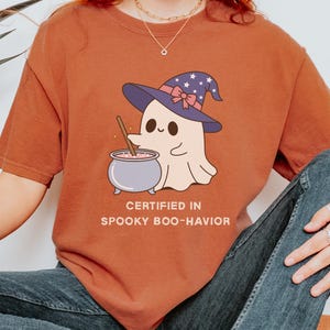 Halloween Spooky RBT Shirt, Behavior Analyst Comfort Colors® Shirt, Funny BCBA Tee, ABA Therapy Shirt Behavior Specialist Gift for Halloween