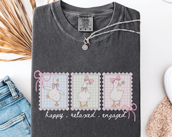 SPED Teacher Gift Comfort Colors®, Silly Goose ABA Therapy Shirt, Cute Special Education Tee Funny  RBT Squad Top, Bcba Shirt, Gift for her