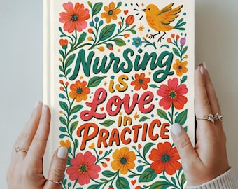 Custom Nurse Journal, Nurse Appreciation Gift, Nurse Graduation Gift,  Nurse Week Present, Personalized RN Notebook, Nursing Student Gift