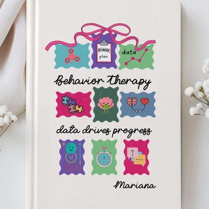 Personalized RBT Bcba Journal, Custom ABA Therapist Appreciation Notebook Behavior Analyst Gift ABA Therapy Graduation Gift Autism Therapist