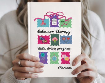 Personalized RBT Bcba Journal, Custom ABA Therapist Appreciation Notebook Behavior Analyst Gift ABA Therapy Graduation Gift Autism Therapist