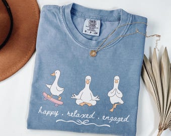 Silly Goose SPED Teacher Shirt Comfort Colors®, Funny ABA RBT Bcba Tee, Special Education Teacher Gift, Behavior Analyst Graduation Gift Top
