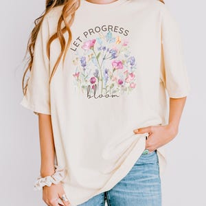 Comfort Colors Shirt for RBT, Floral ABA Therapy Shirt, Graduation gift for Behavior Analyst, Special Education Teacher, Bcba Shirt, RBT Tee