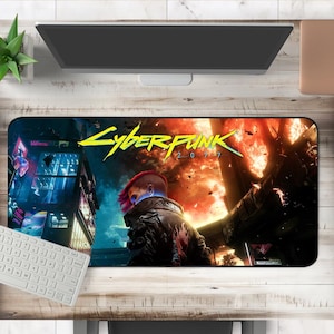 Large Gaming Deskmat - Non-Slip Office Mousepad - Premium Large Mousepads for PC, Work, Studio or Streamin - Table Mats - Multiple Designs