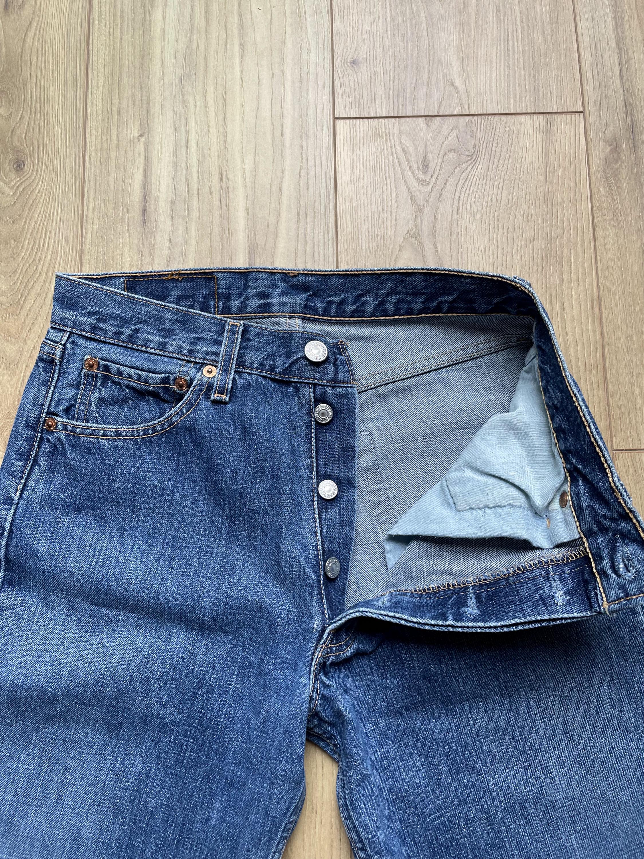 Jean Levi's 501 W29 L34 ヴィンテージデニム ストレートウォッシュ